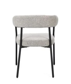 SEDIA C-BR GIAELE NERO/TORTORA