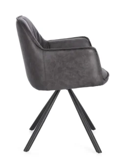 SEDIA C-BR GIREV.BREVAL GRIGIO