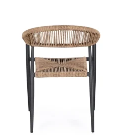 SEDIA C-BR JANDIA ANTRACITE/NATURAL