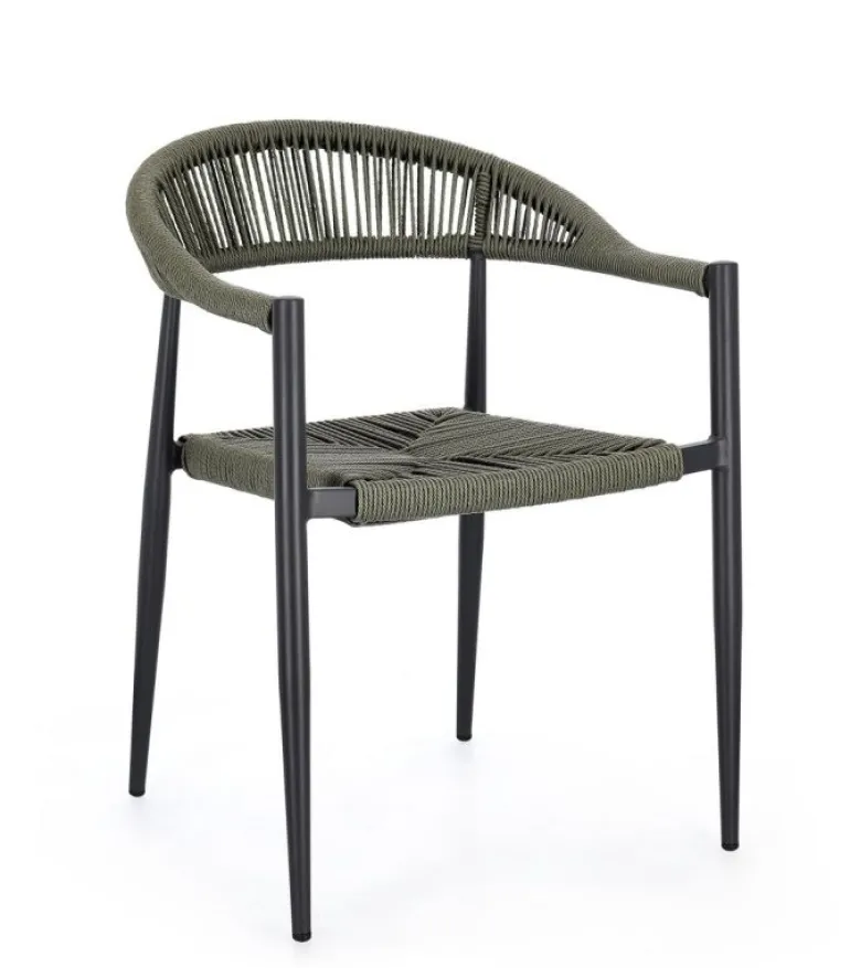 SEDIA C-BR JANDIA ANTRACITE/VERDE