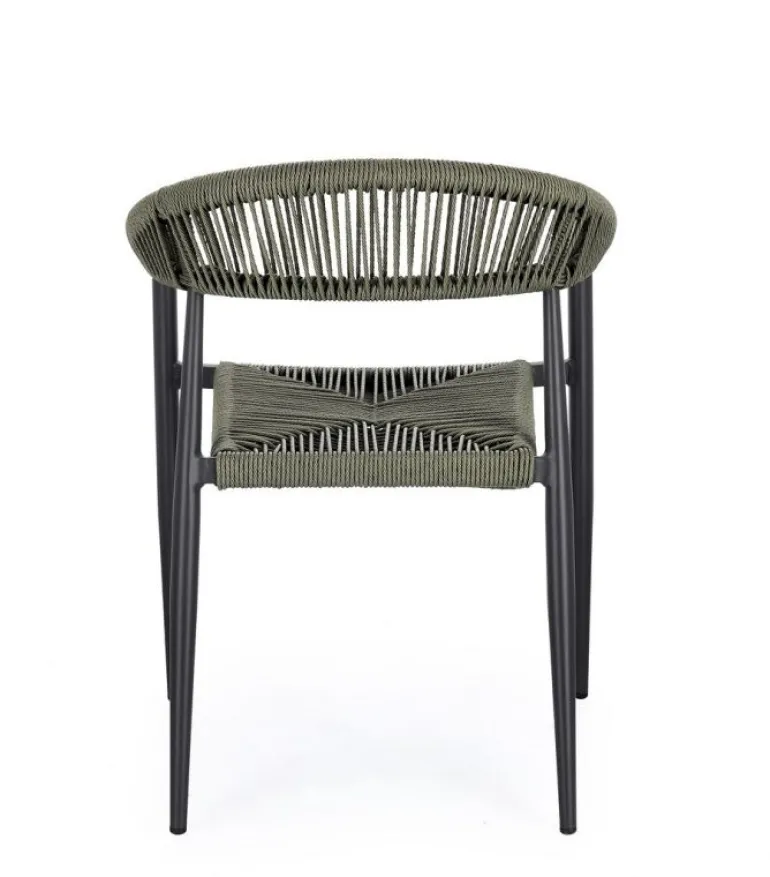 SEDIA C-BR JANDIA ANTRACITE/VERDE