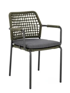 SEDIA C-BR RAJADA ANTRACITE/VERDE