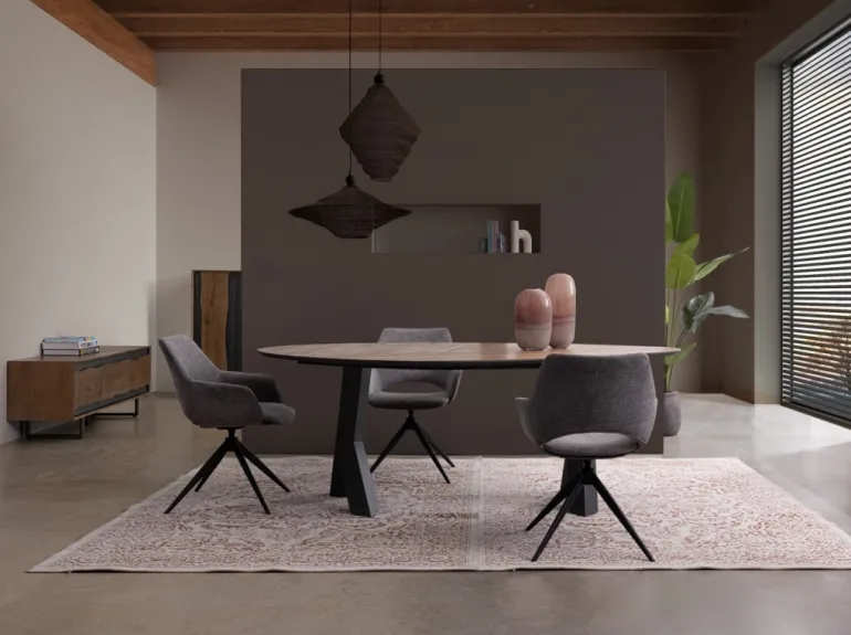 SEDIA C-BR VIVIAN GREY