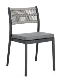 SEDIA C-C ALVIN ANTRACITE/GRIGIO CHIARO