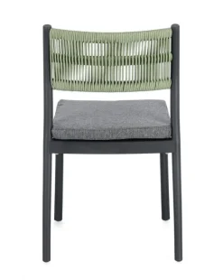 SEDIA C-C ALVIN ANTRACITE/VERDE