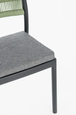 SEDIA C-C ALVIN ANTRACITE/VERDE