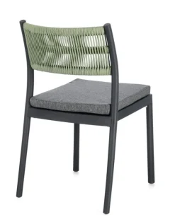 SEDIA C-C ALVIN ANTRACITE/VERDE