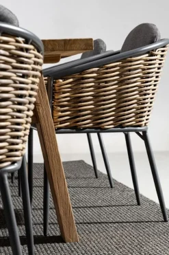 SEDIA CON CUSCINO ANTRACITE YK13 - MARIBELA