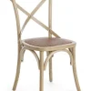 SEDIA CROSS MARRONE NATURALE