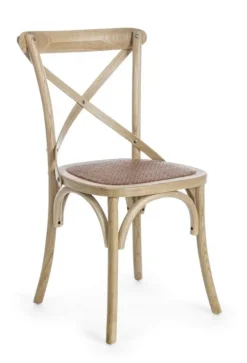 SEDIA CROSS MARRONE NATURALE