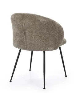 SEDIA GESIEN TORTORA SCURO