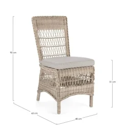 SEDIA IN ALLUMINIO - JUPITER