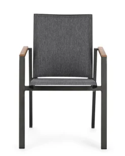 SEDIA IN ALLUMINIO ANTRACITE GK52 - CAMERON