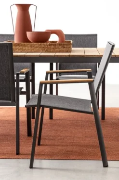 SEDIA IN ALLUMINIO ANTRACITE GK52 - CAMERON