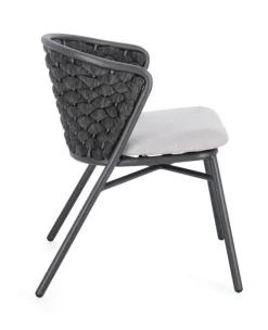 SEDIA IN ALLUMINIO ANTRACITE QS22/GRAPHITE - HARLOW