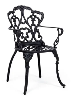 SEDIA IN ALLUMINIO ANTRACITE - VICTORIA