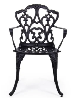 SEDIA IN ALLUMINIO ANTRACITE - VICTORIA