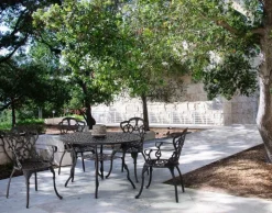 SEDIA IN ALLUMINIO ANTRACITE - VICTORIA