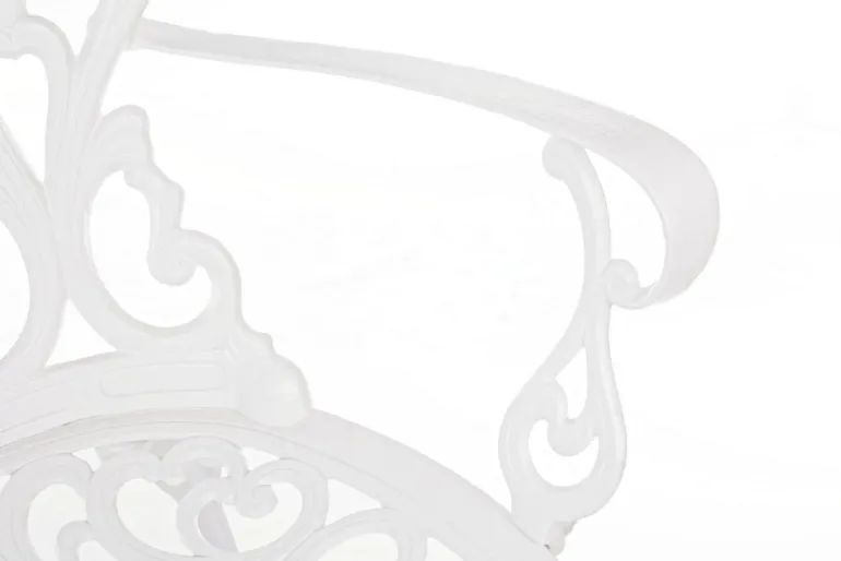 SEDIA IN ALLUMINIO BIANCA - VICTORIA