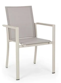 SEDIA IN ALLUMINIO IMPILABILE - KONNOR