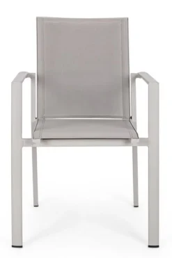 SEDIA IN ALLUMINIO IMPILABILE - KONNOR