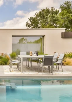 SEDIA IN ALLUMINIO IMPILABILE - KONNOR