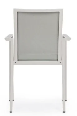 SEDIA IN ALLUMINIO IMPILABILE - KONNOR