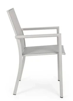 SEDIA IN ALLUMINIO IMPILABILE - KONNOR