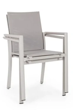 SEDIA IN ALLUMINIO IMPILABILE - KONNOR