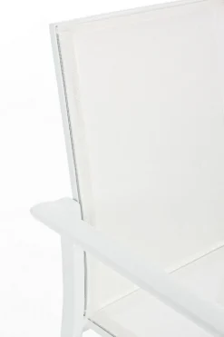 SEDIA IN ALLUMINIO IMPILABILE BIANCO CX21 - KONNOR