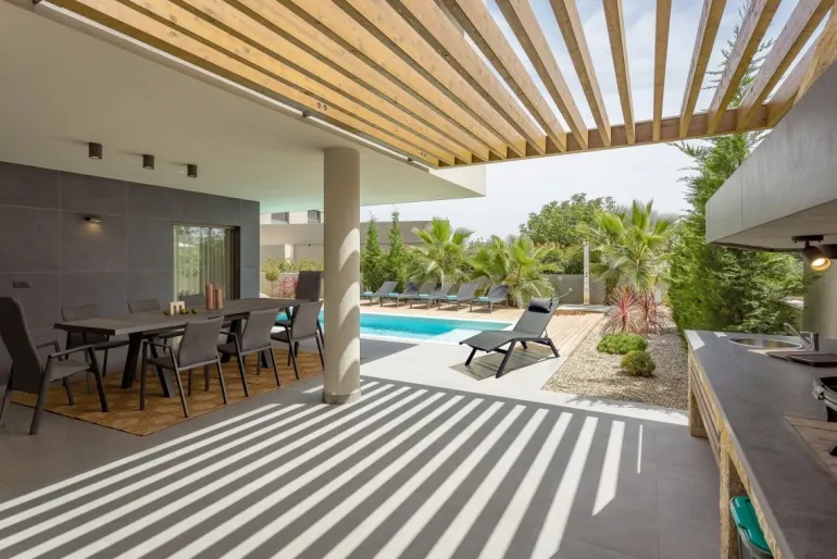 SEDIA IN ALLUMINIO IMPILABILE ANTRACITE JX55 - ODEON