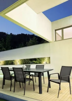 SEDIA IN ALLUMINIO IMPILABILE - CRUISE