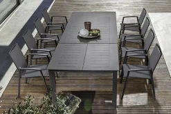 SEDIA IN ALLUMINIO IMPILABILE - CRUISE