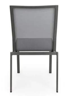 SEDIA IN ALLUMINIO IMPILABILE ANTARCITE GK52 - CRUISE