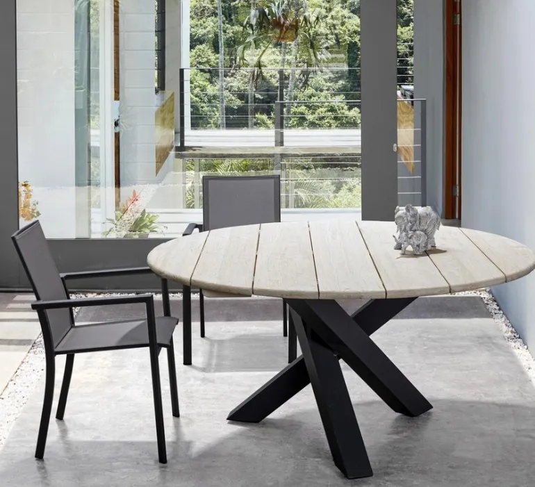 SEDIA IN ALLUMINIO IMPILABILE ANTRACITE CX23 - KONNOR