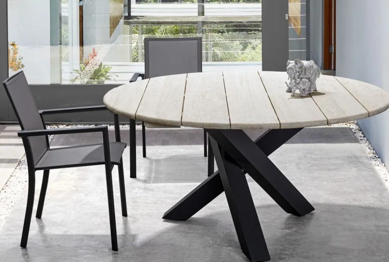 SEDIA IN ALLUMINIO IMPILABILE ANTRACITE CX23 - KONNOR