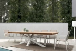 SEDIA IN ALLUMINIO IMPILABILE BIANCO GK50 - CRUISE