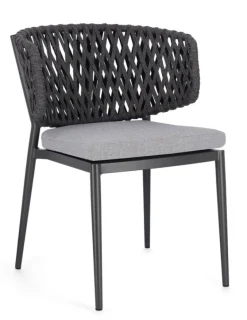 SEDIA IN CORDA ANTRACITE WG21 - NOELIA