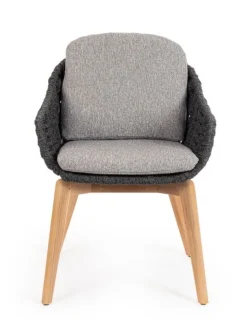 SEDIA IN CORDA ANTRACITE - TAMIRES