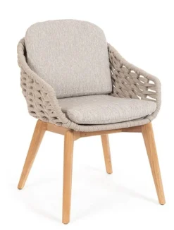 SEDIA IN CORDA BEIGE - TAMIRES