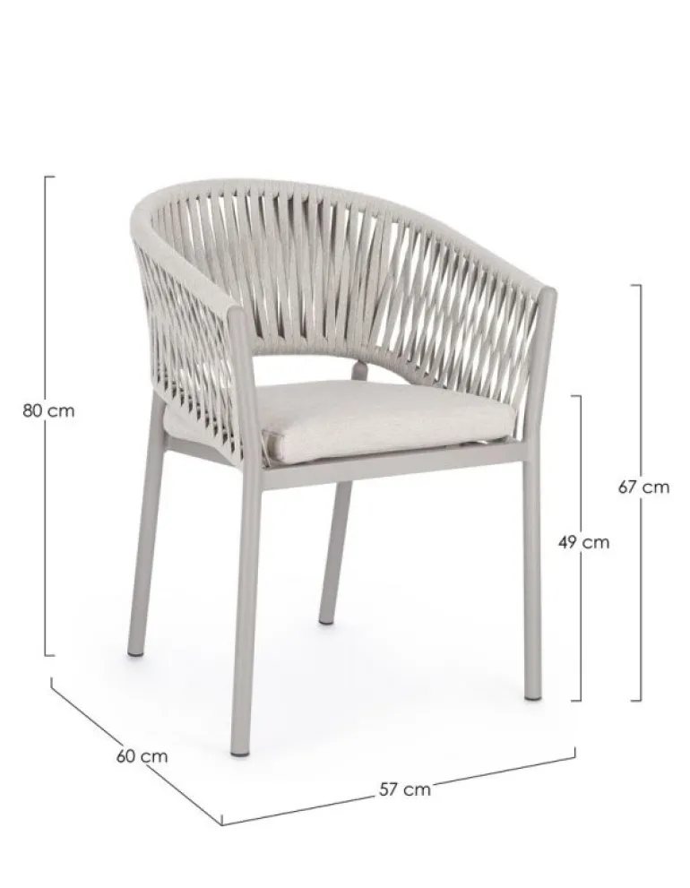 SEDIA IN CORDA MOON WG24 - FLORENCIA