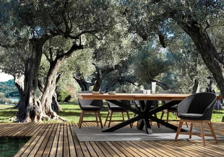 SEDIA IN CORDA PER ESTERNO ANTRACITE - COACHELLA