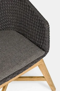 SEDIA IN CORDA PER ESTERNO ANTRACITE - COACHELLA