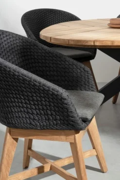 SEDIA IN CORDA PER ESTERNO ANTRACITE - COACHELLA