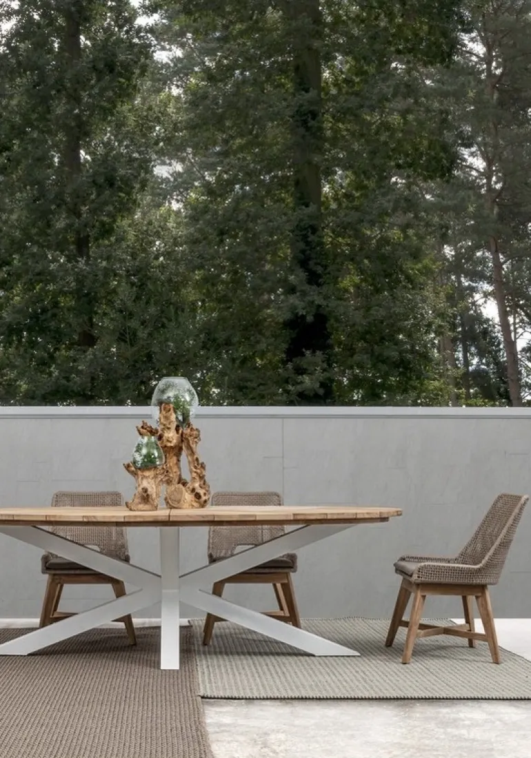 SEDIA IN CORDA PER ESTERNO TORTORA - HESPERIA