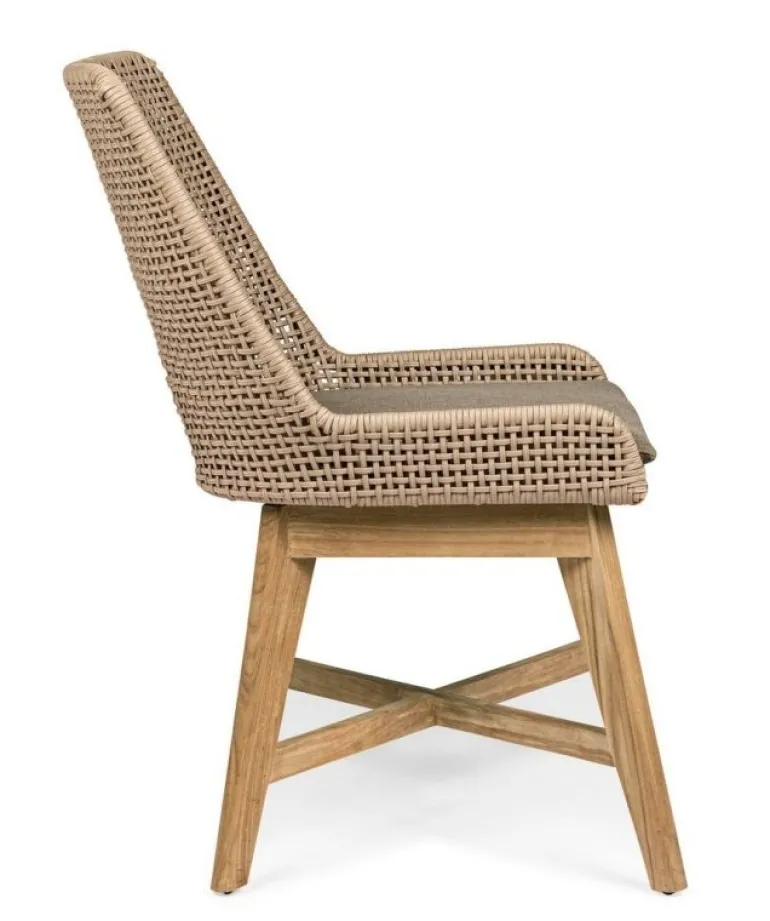 SEDIA IN CORDA PER ESTERNO TORTORA - HESPERIA