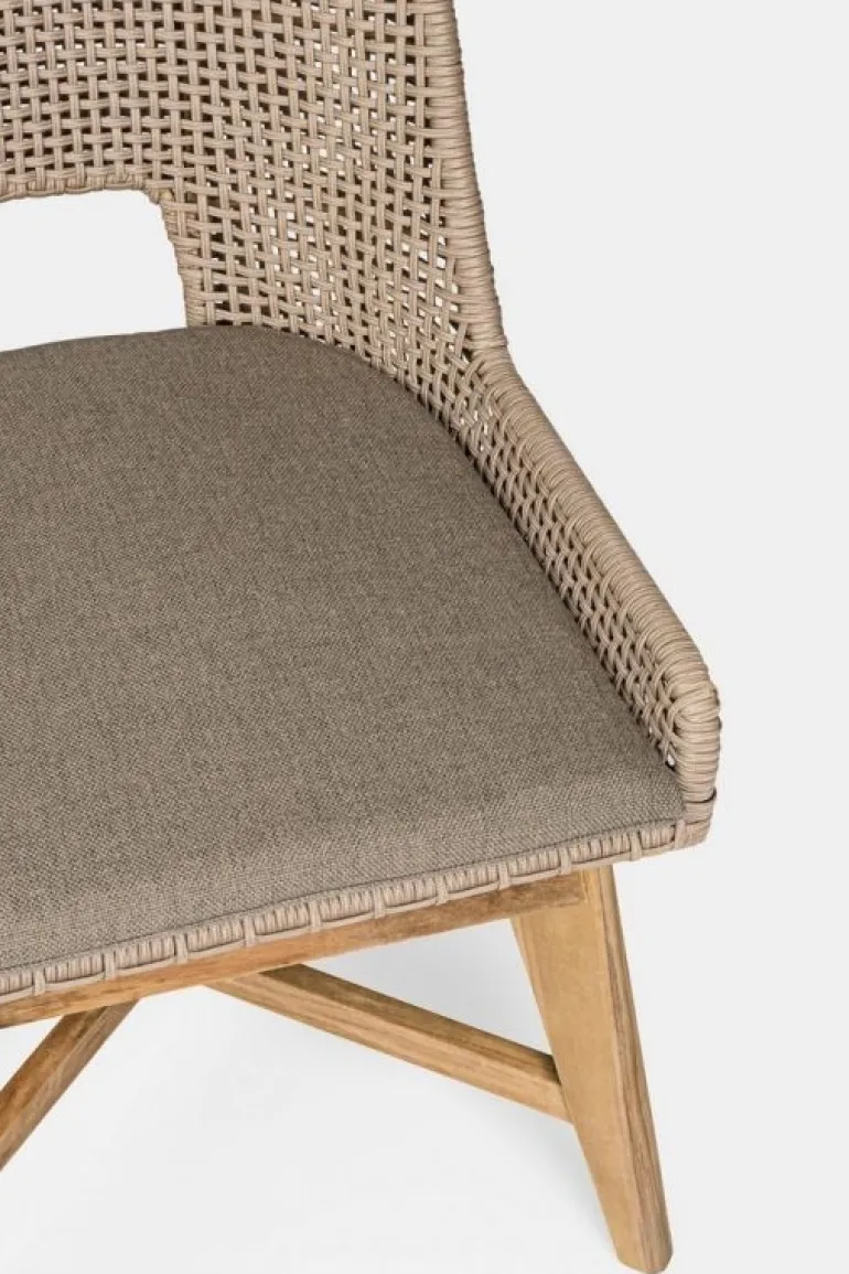 SEDIA IN CORDA PER ESTERNO TORTORA - HESPERIA