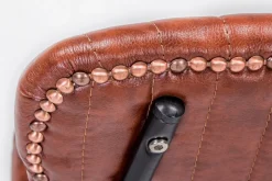 SEDIA IN ECOPELLE ARANCIO - DEBBIE