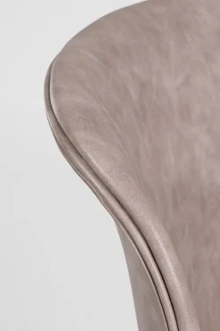 SEDIA IN ECOPELLE BEIGE - LOFT