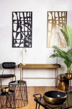 SEDIA IN ECOPELLE NERA - ADDY